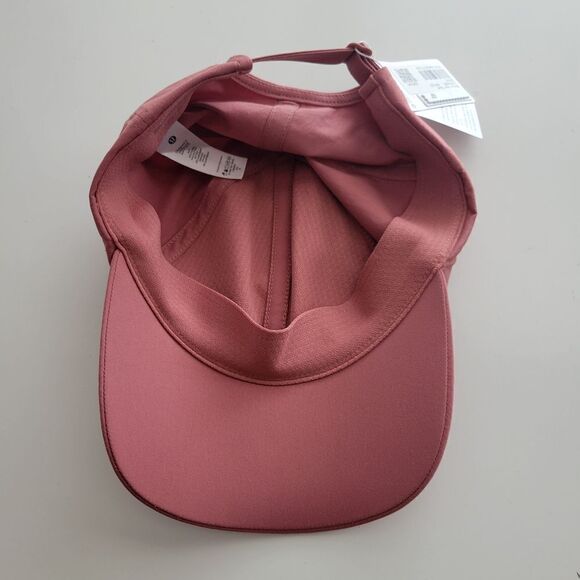 NEW LULULEMON Sweat Wicking Quick Dry SOFT MAUVE PINK BALLER HAT NWT AUTHENTIC - Picture 3 of 6